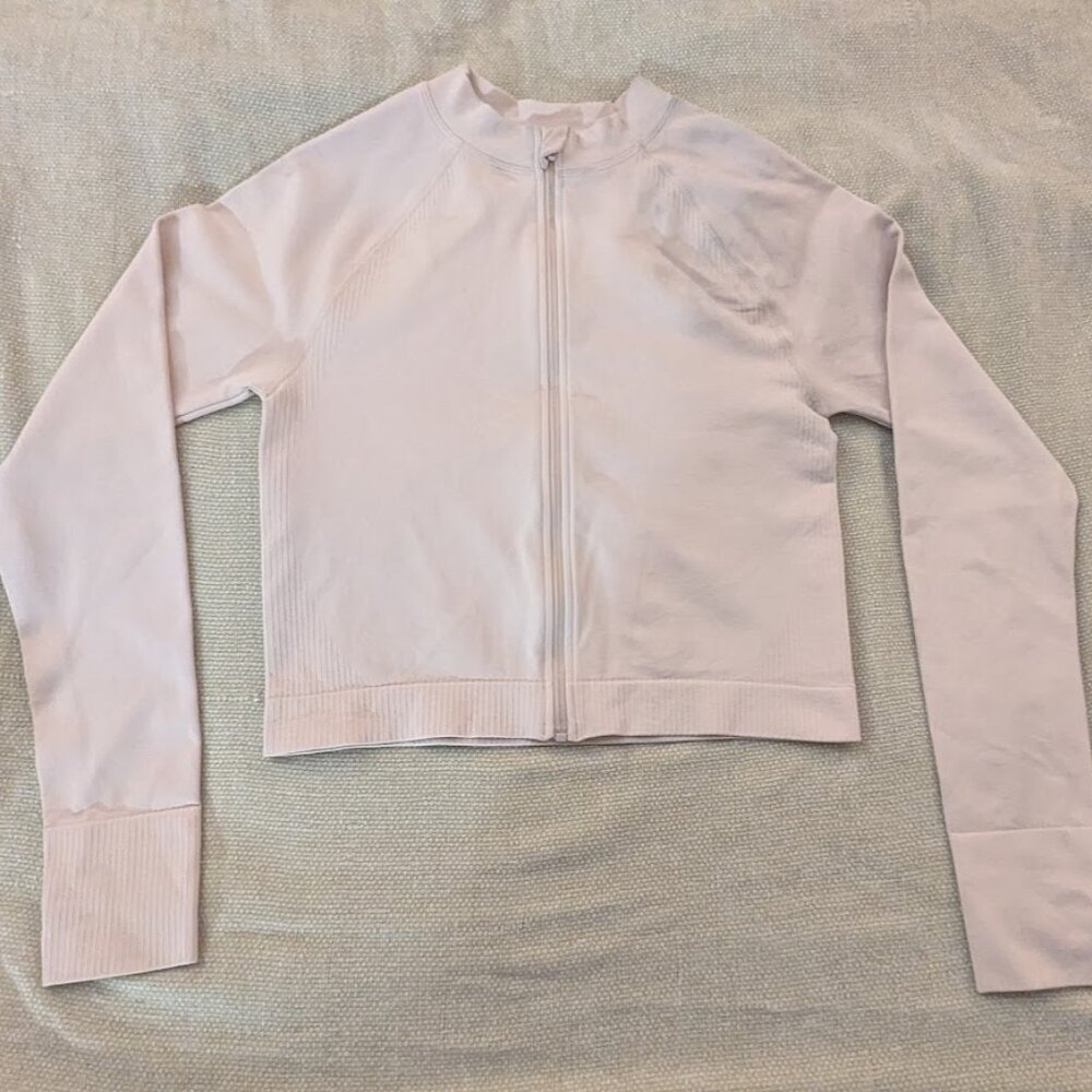 Target JOYLAB M Cropped Long-Sleeve Zippered Tee